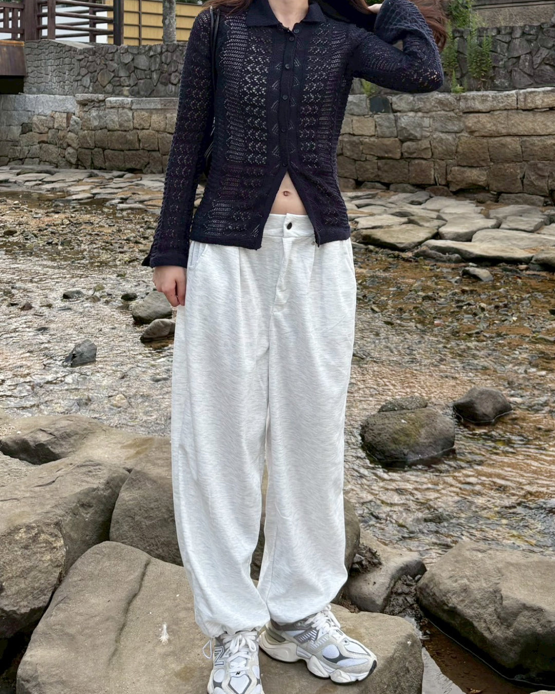 ドローコード付きスウェットパンツ MU0222 – YOLO（ヨロ