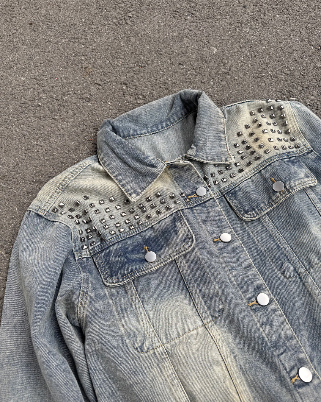 スタッズデニムジャケット KM7003 – YOLO（ヨロ）｜ファッション通販