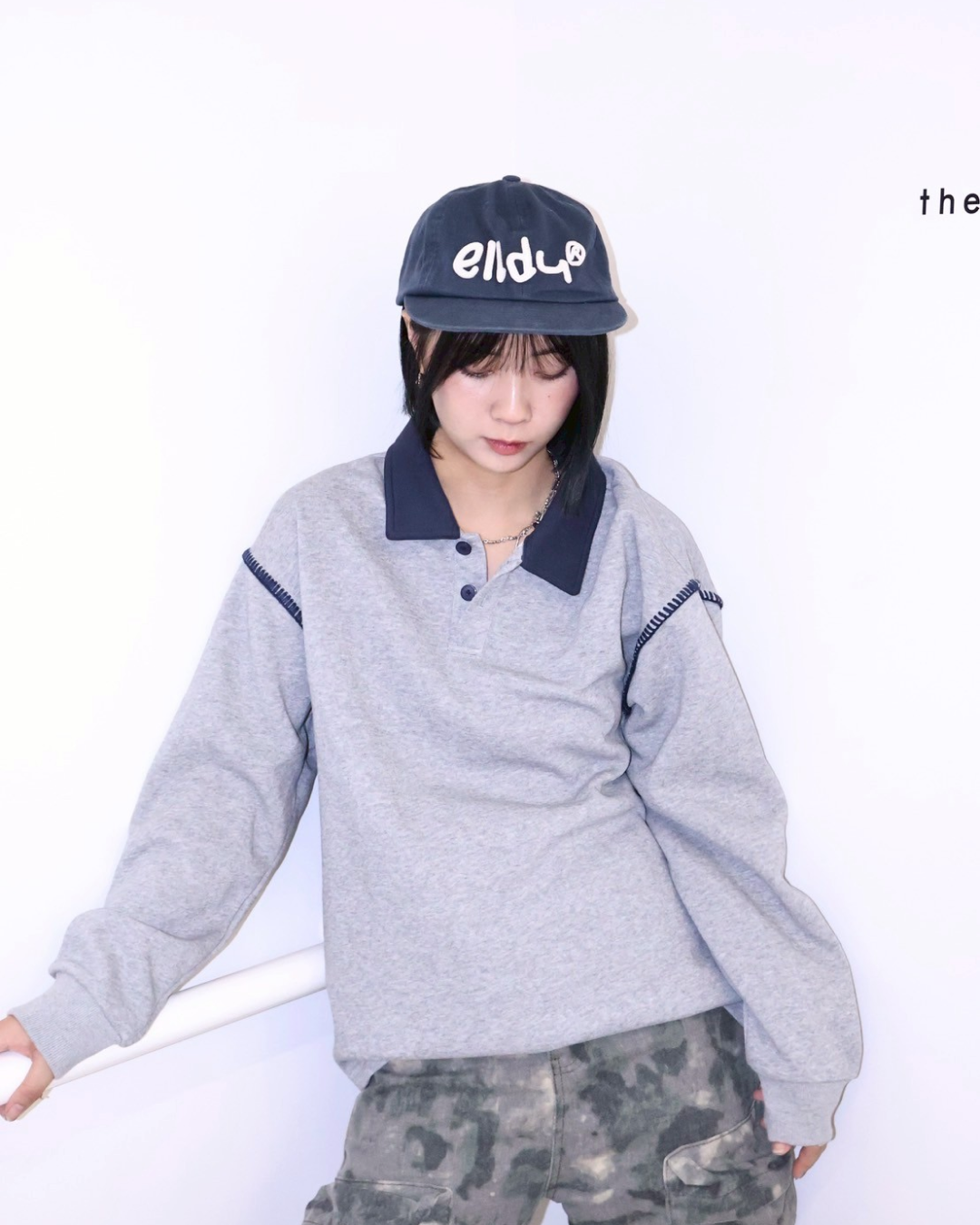 即納】バイカラーステッチスウェット K1107 – YOLO（ヨロ