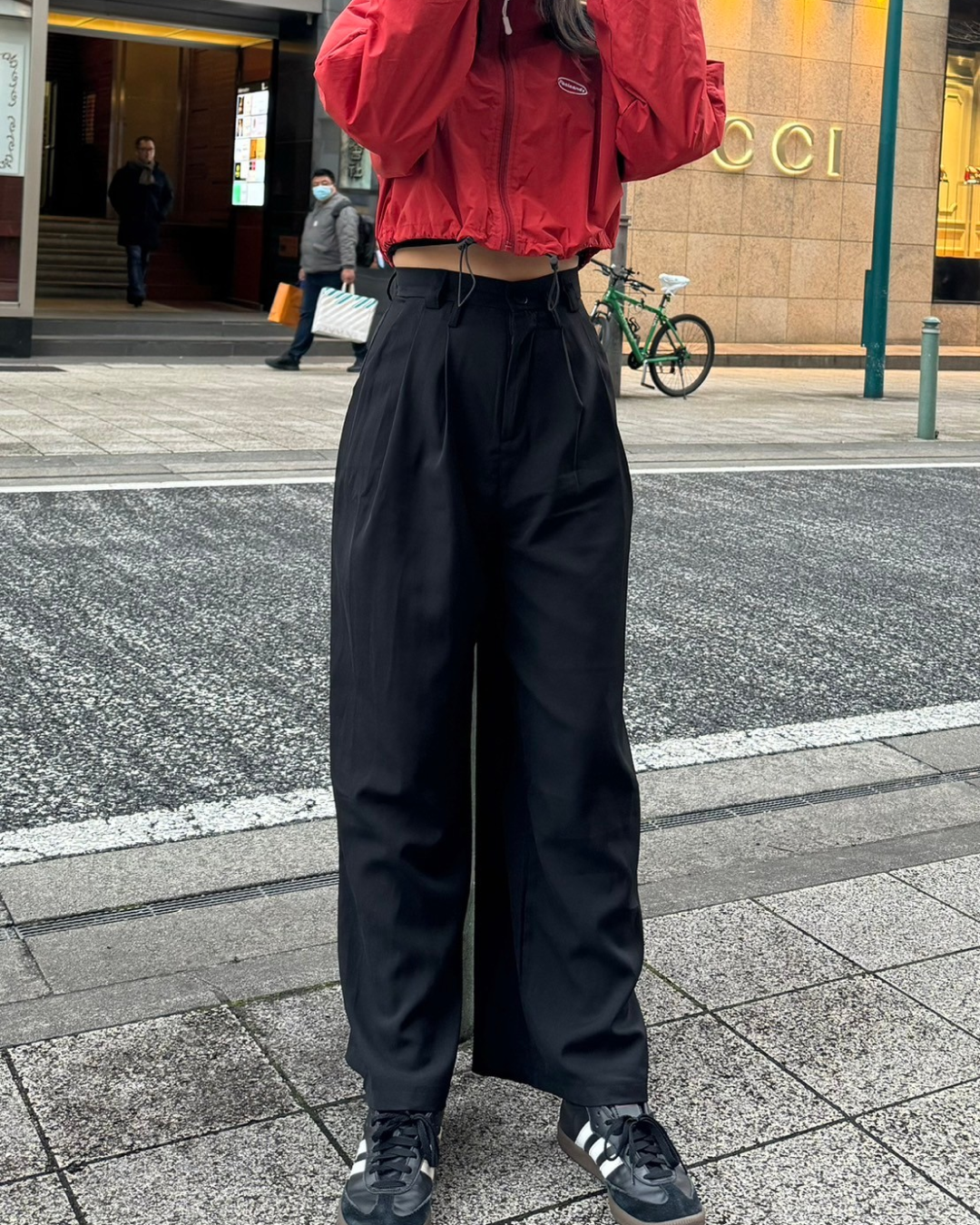 即納】ストレートブラックパンツ K0044 – YOLO（ヨロ）｜ファッション通販