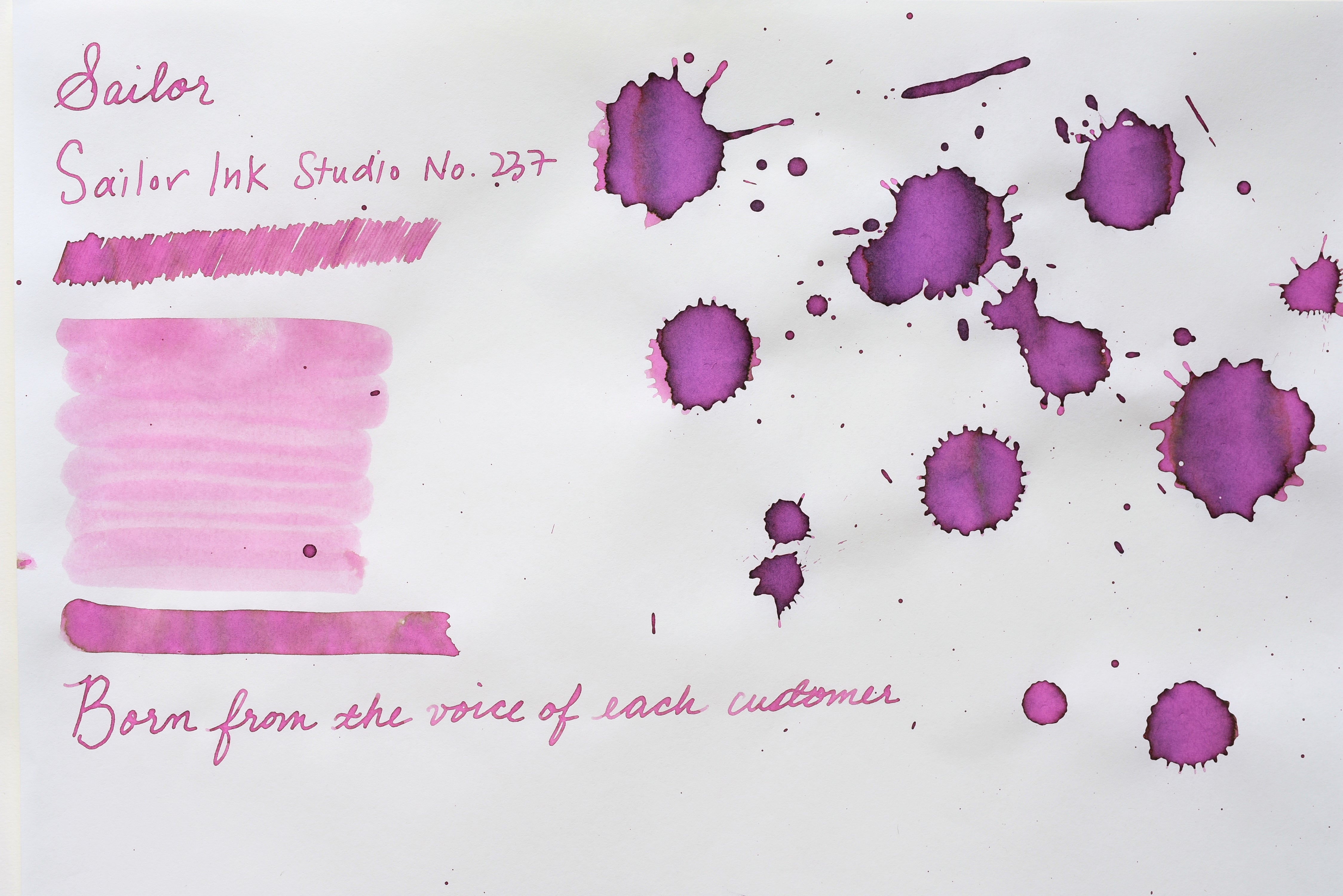 Sailor Ink Studio No. 237 – Yoseka Stationery