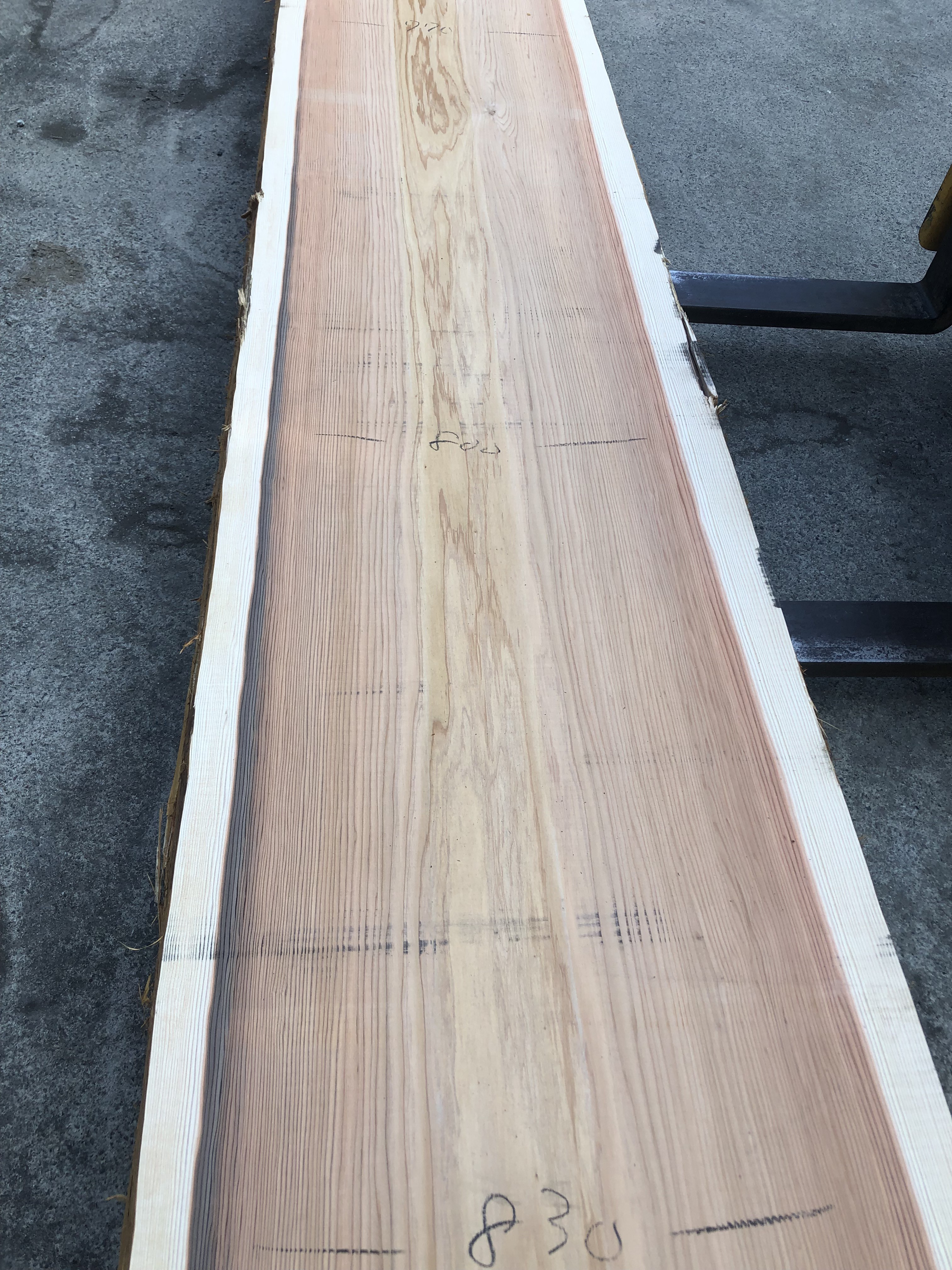 吉野杉一枚板s1177 | 一枚板テーブルと無垢カウンター販売のグリーン