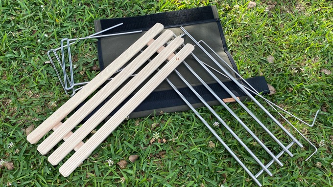 A38grateレビュー】ソロキャンプに最適な多機能テーブル！アシモ