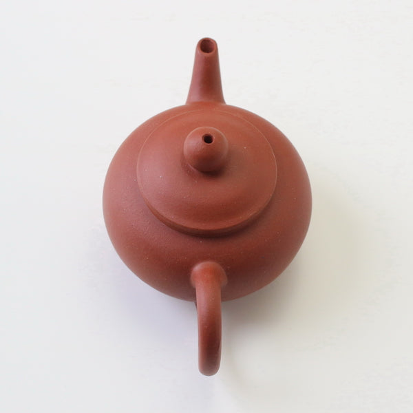 茶壷 宜興紫砂水平壷 紅泥 50ml – 遊茶オンラインショップ
