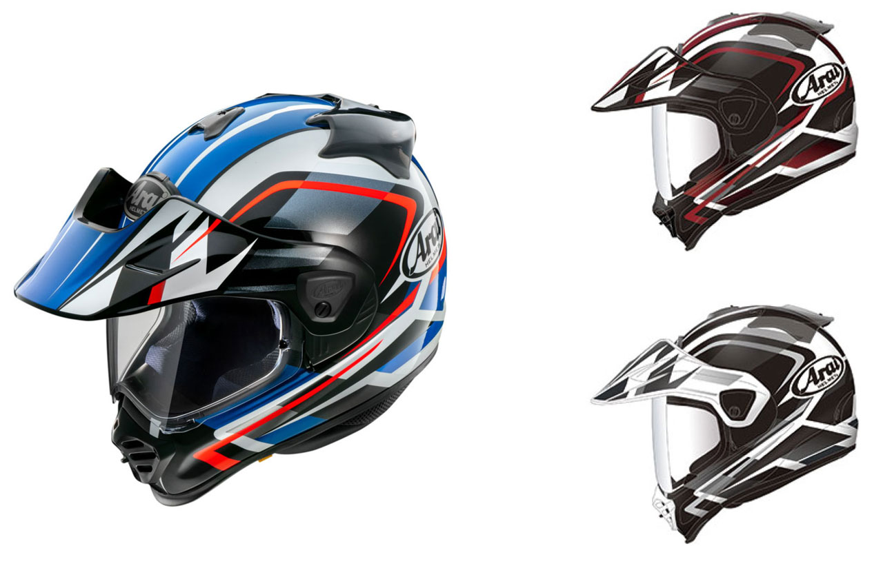 AraiツアークロスV”はスタイルチェンジが簡単で涼しいアドベンチャー