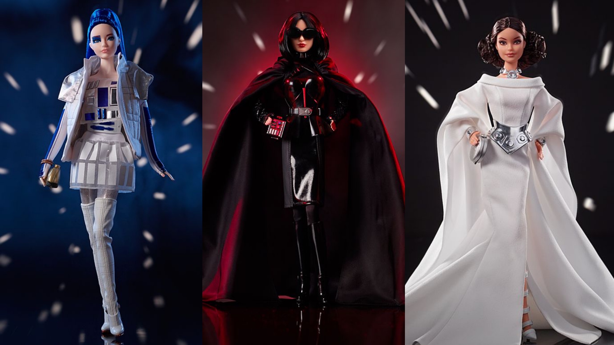 ダース・ベイダーやR2-D2がバービー人形に！ 「バービー × スター