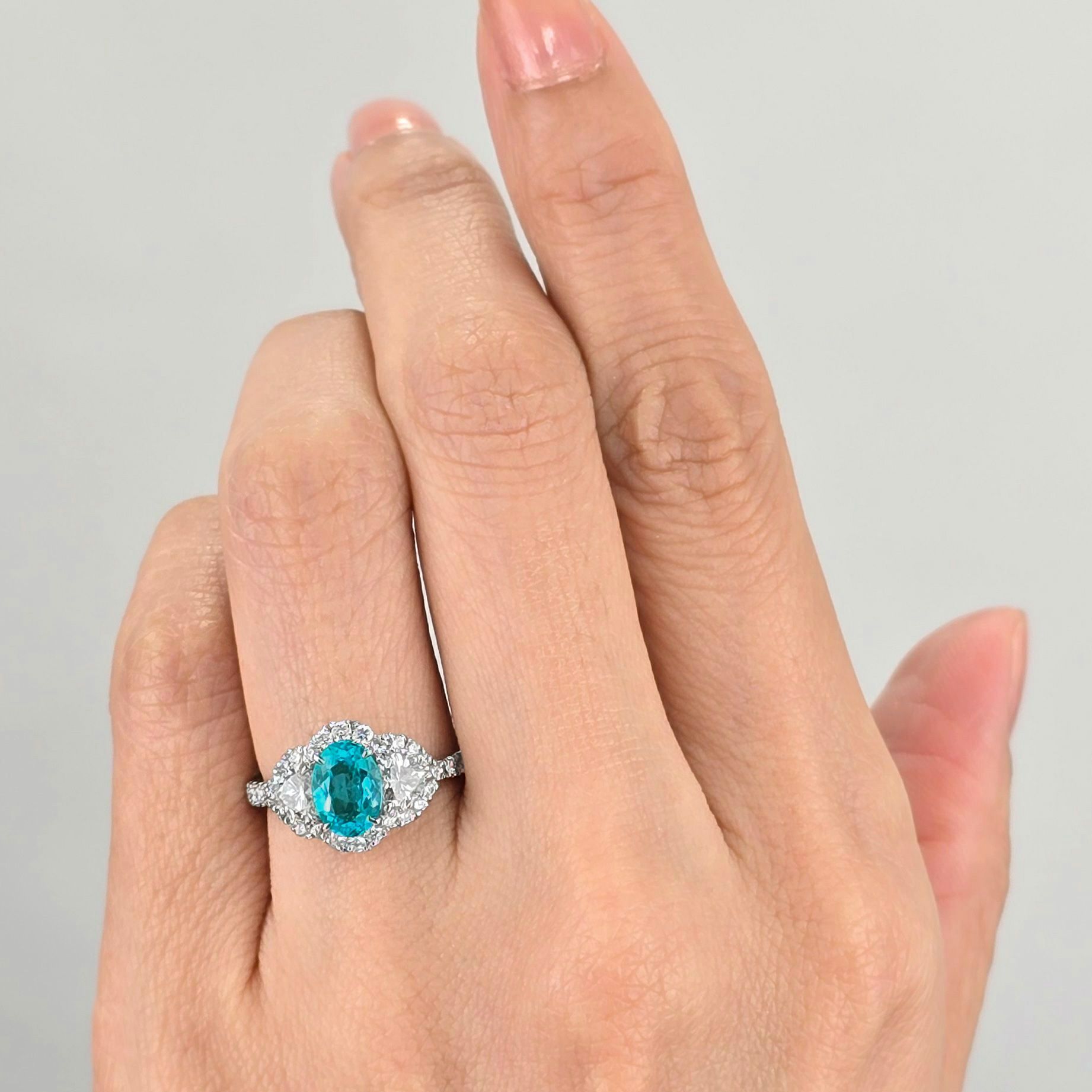 JiJikoroブラジルバターリャパライバトルマリンリング☆ JiJikoro