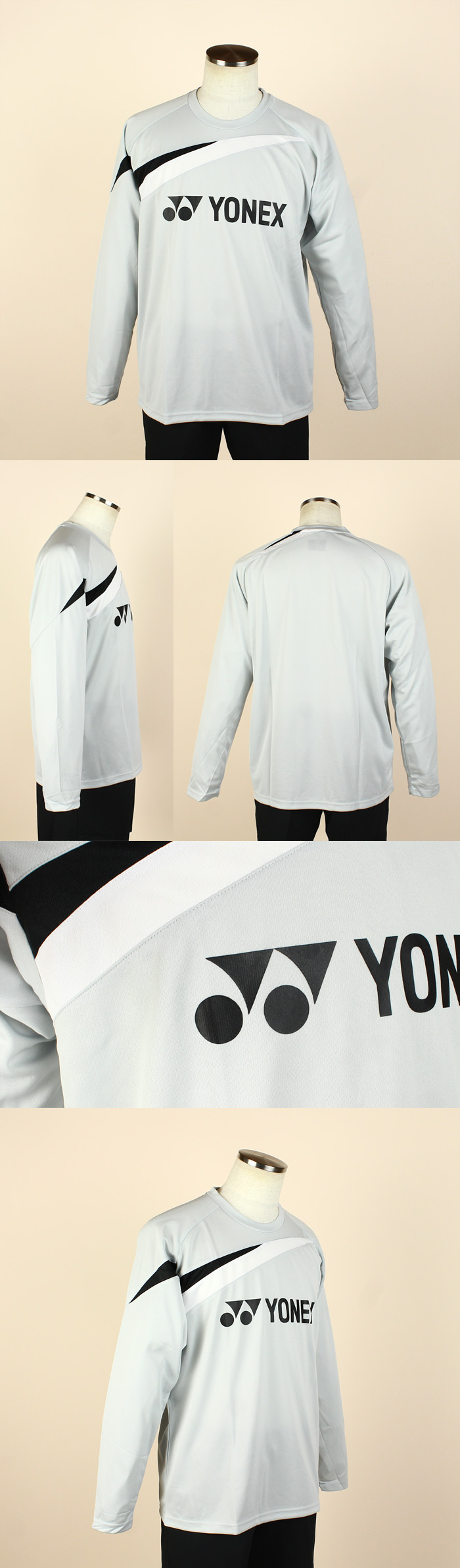 YONEX fratto フルジップフーディ M ロンT Tシャツ ソフトテニス YONEX