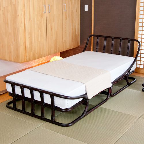 ベッド（シングル） B-1021-S ｜ 籐家具・ラタン家具の製造・販売
