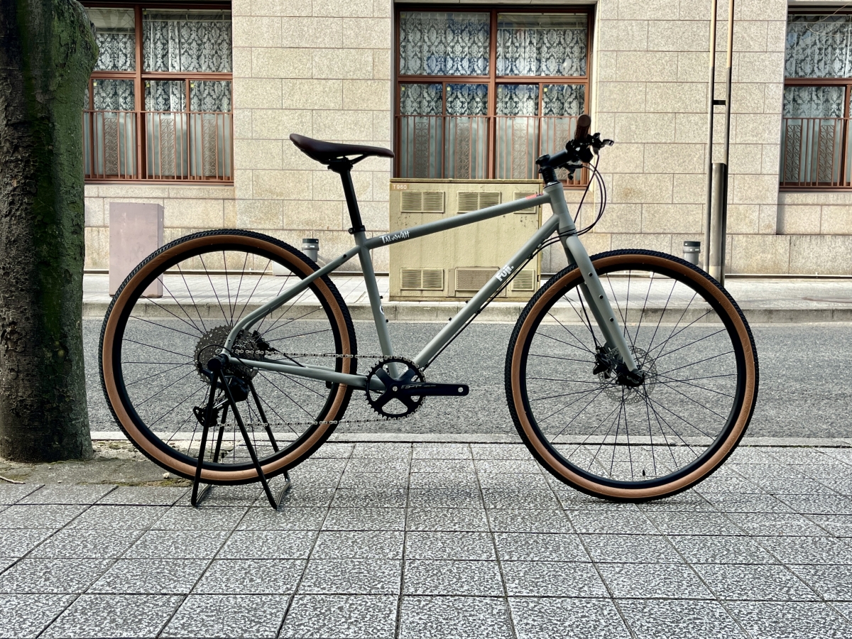 FUJI TALAWAH QUES】街乗りで乗っても映えます！クロモリフレームの