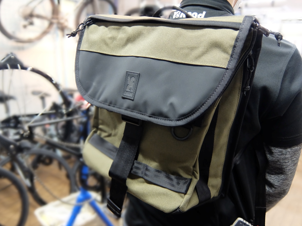 新商品】BROMPTON乗りにもCHROMEファンにも！大人気バッグが