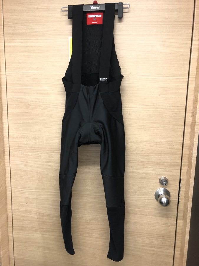 CASTELLI】冬のレース用ビブタイツSORPASSO ROS BIBTIGHTSにENTRATA