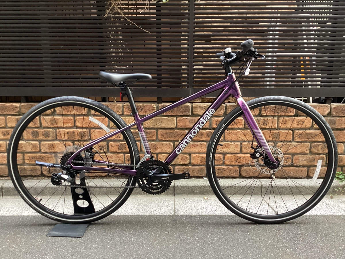 美しいペイントと高いコストパフォーマンスが魅力の“CANNONDALE QUICK