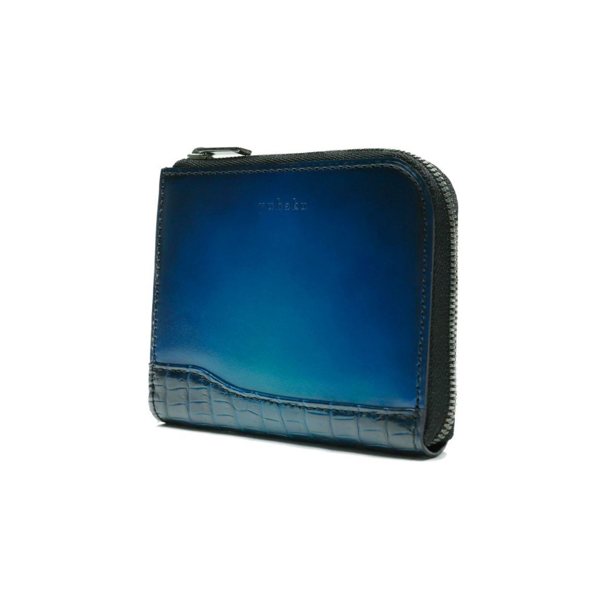 YCA134 コンパクトファスナーウォレット ｜美しい色彩の革財布、革製品