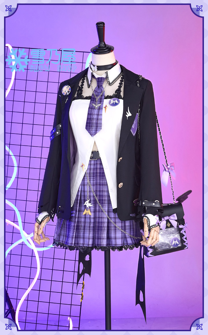 原神カフェ in ソウル フィッシュル コス衣装