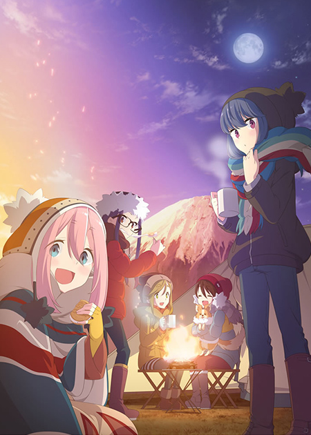 ゆるキャン△×KiU レインポンチョ（志摩リンデザイン） - グッズ