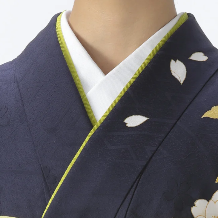 f0522022r】【青・紺系】振袖 レンタル フルセット Lサイズ 【状態:S