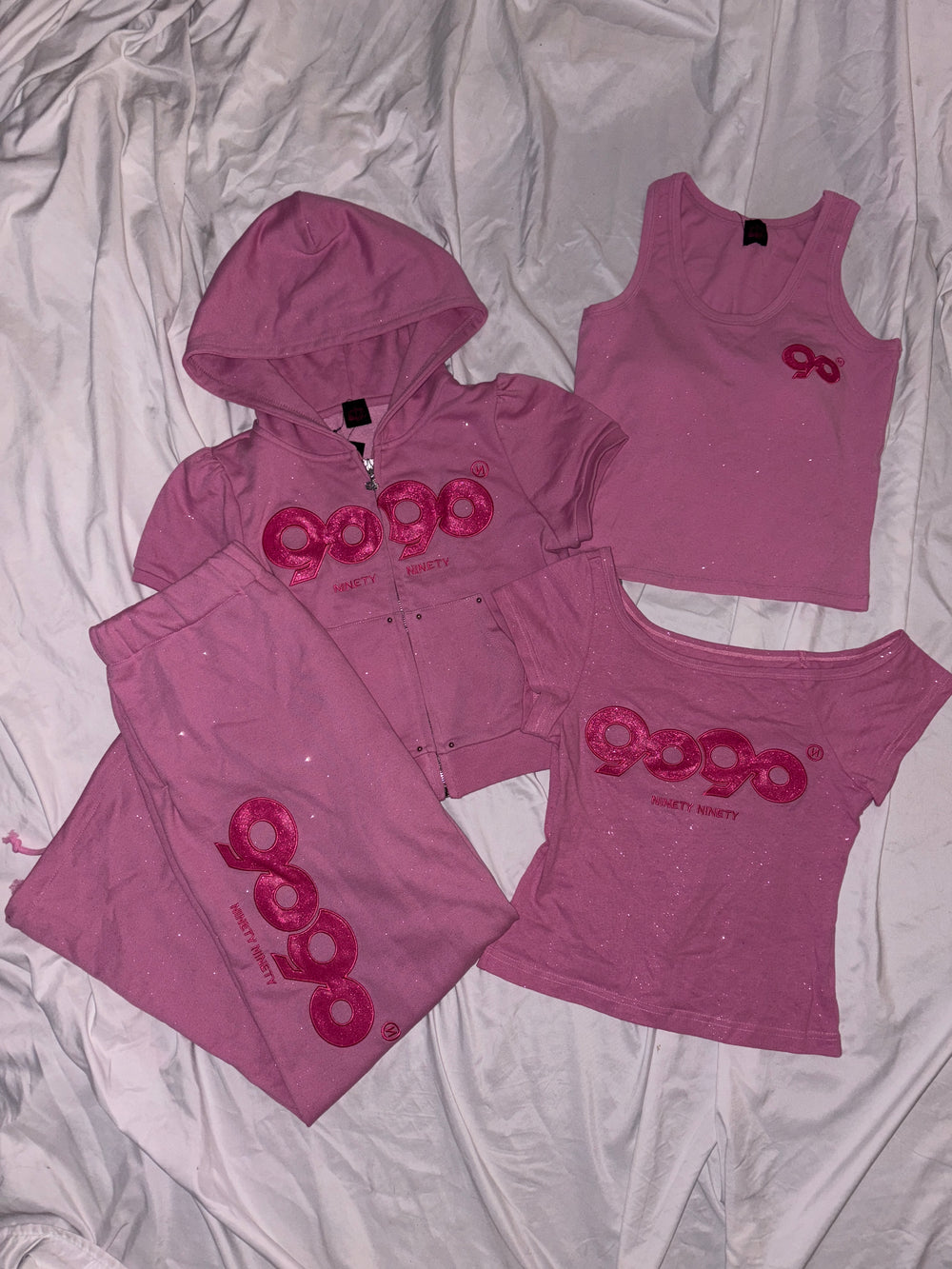 OG Logo Glitter Sweat Pants – YZ