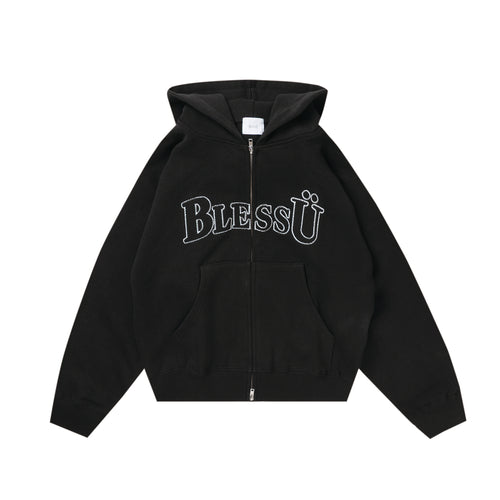 りょうさん専用BLESSÜ BLESS U pigment zip hoodie