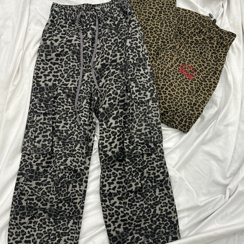 Leopard Cargo Pants【9090 girl】 – YZ