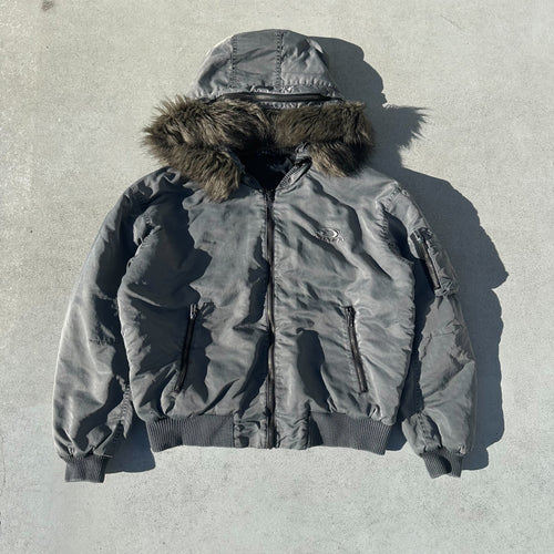 Washed Bomber Jacket – YZ