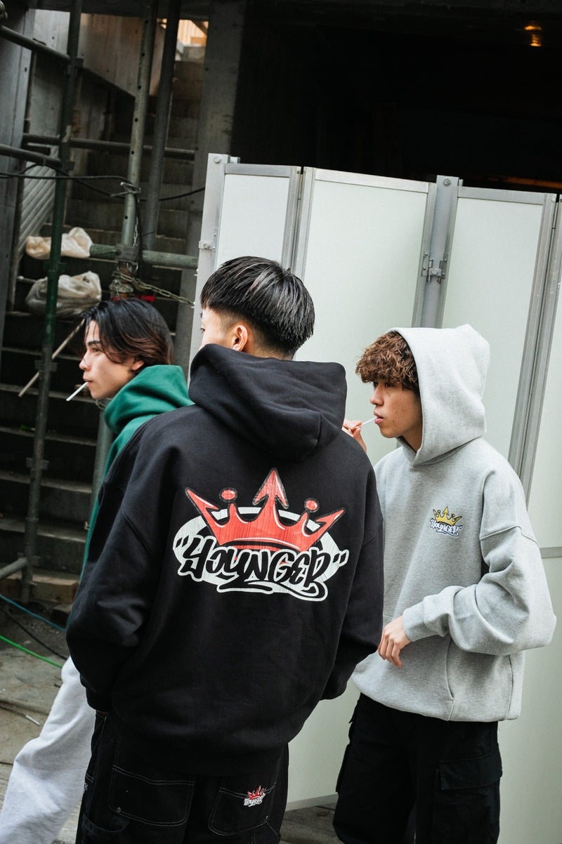 9090 x Younger Song King Logo Hoodie – YZ