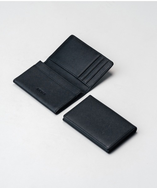 MURA（ムラ） 名刺入れ サフィアーノレザー 本革 名刺入れ メンズ