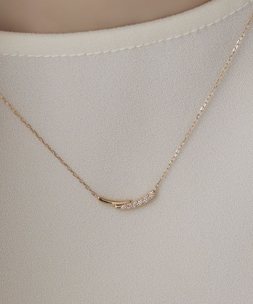 4℃（ヨンドシー） ネックレス K10 4℃アクアゴールド ネックレス