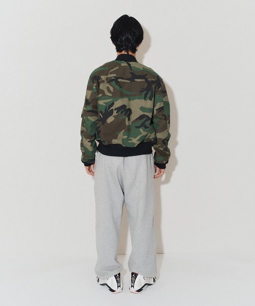 BELVET Camo Reversible MA-1 Jacket Mサイズ Camo Reversible MA-1