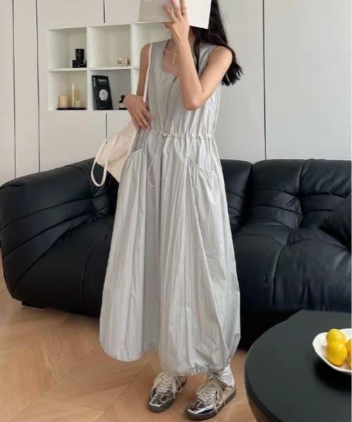 sorule ワンピース フロントジップバルーンワンピース : ZOZOTOWN