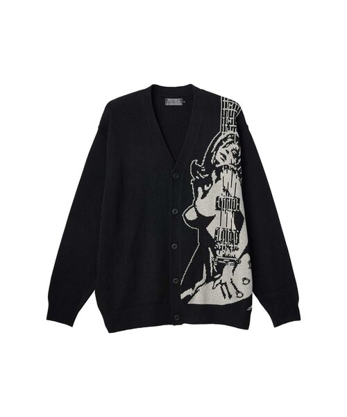 HYSTERIC GLAMOUR（ヒステリックグラマー） カーディガン GUITAR GIRL