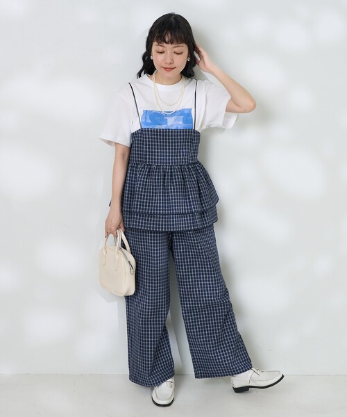 FREAK'S STORE（フリークスストア） キャミソール チェックキャミ