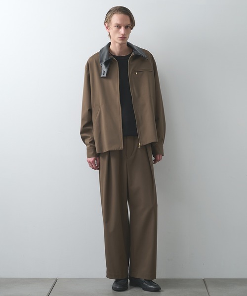 CULLNI（クルニ） スラックス 「CULLNI」別注 Wool Wide Pants/別注