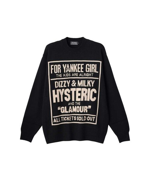 HYSTERIC GLAMOUR（ヒステリックグラマー） セーター ニット DIZZY