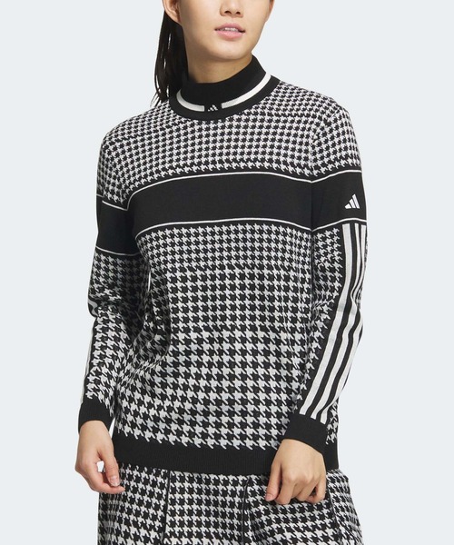 adidas（アディダス） ニット セーター PRIMEKNIT ハウンドトゥース