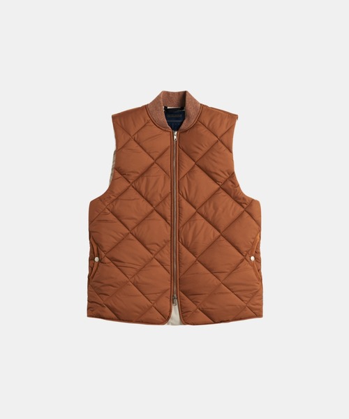 LAVENHAM（ラベンハム） ベスト ジレ BIG QUILT BOMBER GILET MENS