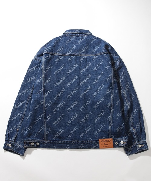 FUBU（フブ） デニムジャケット gジャン 「FUBU/フブ」Pattern Denim
