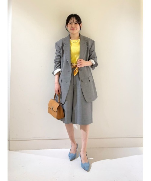 allureville（アルアバイル） ジャケット テーラードジャケット 平二重