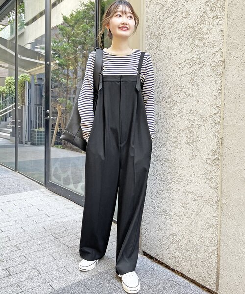 Spick and Span CO/PE天竺オールインワン 38 Spick and Span CO/PE天竺