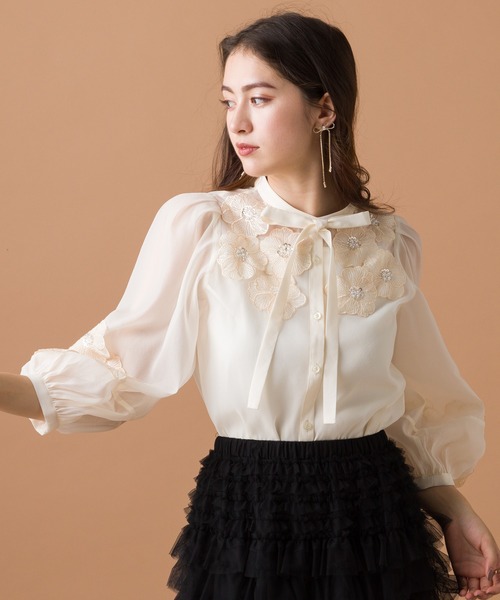 Audie a Muses（オーディア ミューズ） ブラウス シャツ 「人気のため