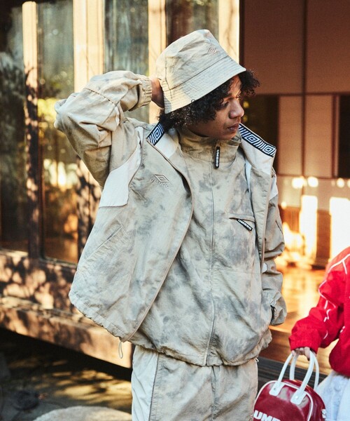 umbro（アンブロ） ブルゾン アウター 別注 Pattern Nylon Jacket/総柄