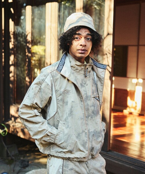 umbro（アンブロ） ブルゾン アウター 別注 Pattern Nylon Jacket/総柄