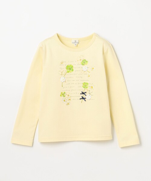 組曲（KUMIKYOKU） tシャツ 「110-140cm」オシバナクローバー Tシャツ