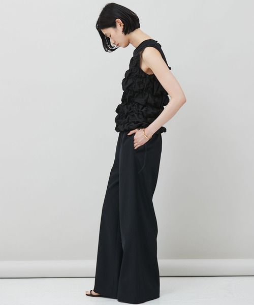 Curensology（カレンソロジー） スラックス パンツ /「C.S.G」ウール