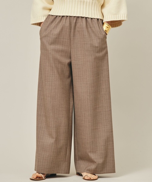 Curensology（カレンソロジー） スラックス パンツ /「C.S.G」ウール