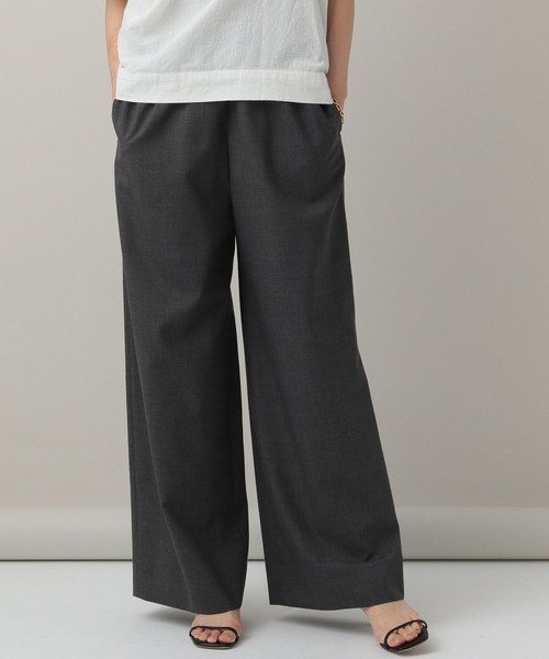 Curensology（カレンソロジー） スラックス パンツ /「C.S.G」ウール