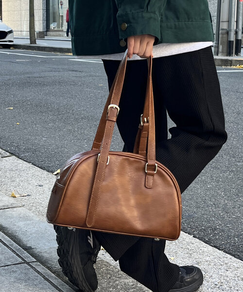 CPCM（シーピーシーエム） ボストンバッグ ラウンドボストンバッグ