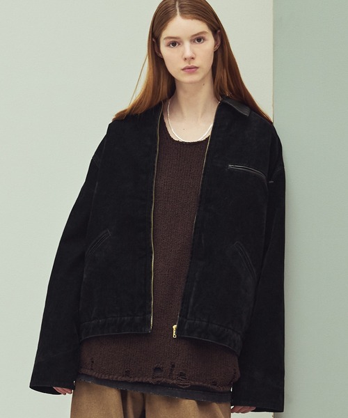 ASTRONOMY デニムジャケット gジャン OPENING ACT/ベロアデニムワーク