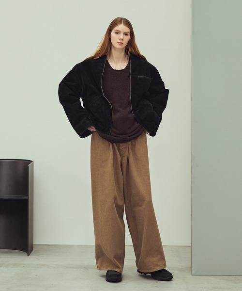 ASTRONOMY デニムジャケット gジャン OPENING ACT/ベロアデニムワーク