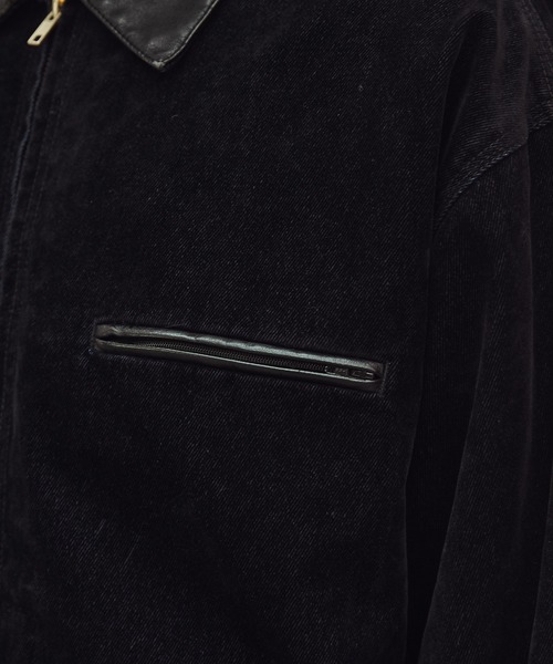 ASTRONOMY デニムジャケット gジャン OPENING ACT/ベロアデニムワーク